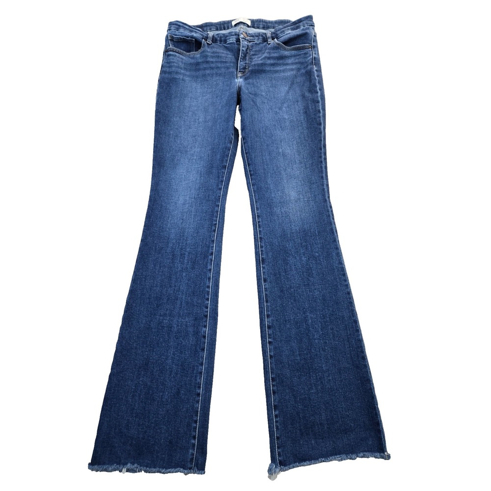 BKE Payton Bootcut Blue Jeans Mens Size 34 x 38 Mid Rise Buckle Dark Western